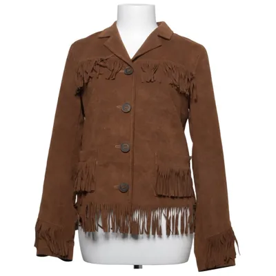 Jakke (Brun) fra IQ+ Berlin Polyester, Polyurethan