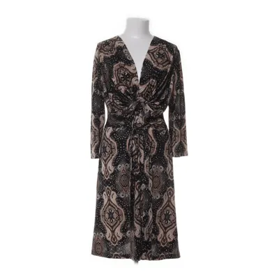 Klänning (Svart, Beige, Flerfärgad) från Ilse Jacobsen Elastan, Polyester