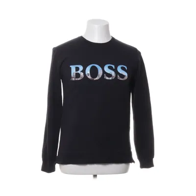 Collegetröja (Svart) från Hugo Boss Bomull, Elastan