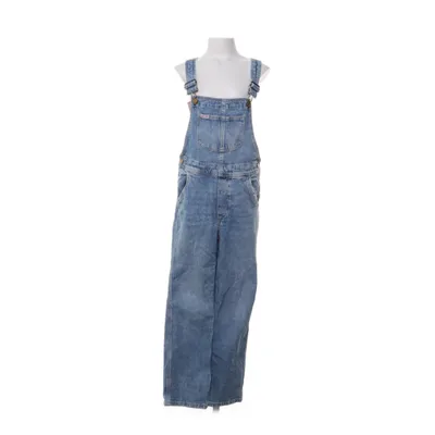 Tuinbroek (Blauw) van Lee x H&M Katoen, Elastaan