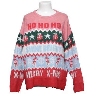 Christmas sweater (Red, Multicolored) from Esmara Acrylic, Elastane, Polyester