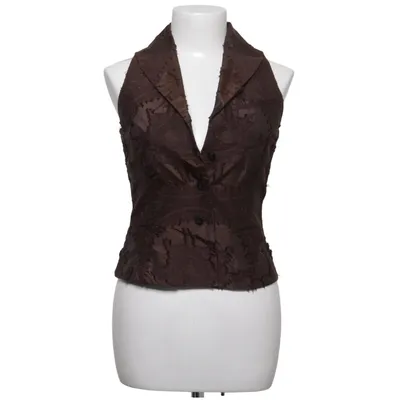 Suit vest (Brown) from Uli Schneider Silk