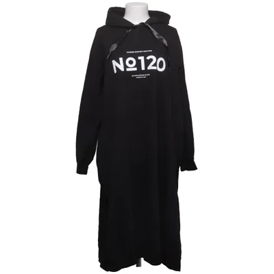 Hood dress (Black) from Zhenzi Cotton, Elastane