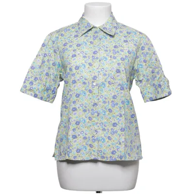 Short sleeve shirt (Blue, Green, Multicolored) from Harold's Cotton, Elastane