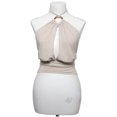 Haltertop (Beige) van Motel Cupro, Polyester