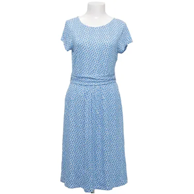 Jurk (Blauw, Wit) van Boden Elastaan, Viscose