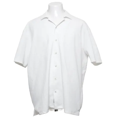 Kortærmet skjorte (Hvid) fra Carisma Elastan, Polyester