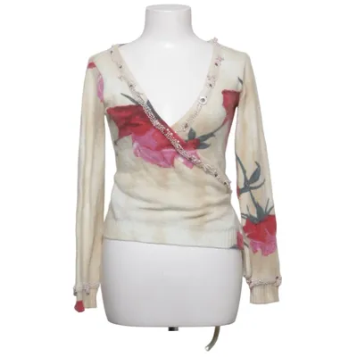 Wickeljacke (Beige, Rot, Mehrfarbig) von Twin Set Simona Barbieri Angora, Polyamid, Wolle