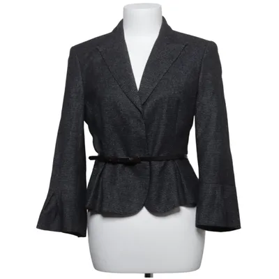 Blazer (Gray) from Daniele Alessandrini Cotton, Wool