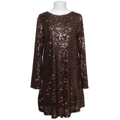 Cocktail dress (Brown, Gold) from JS Millenium Polyester