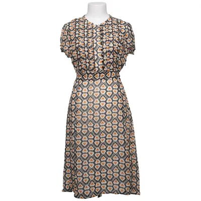 Kleid (Schwarz, Weiß, Gelb) von Luisa Spagnoli