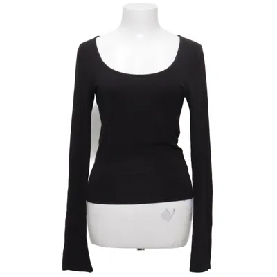 Långärmad t-shirt (Svart) från Gina Tricot Elastan, Viskos
