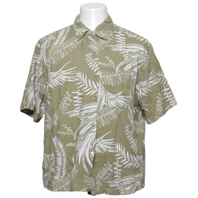 Short sleeve shirt (Green, White) from Bamboo Bamboo, Cotton