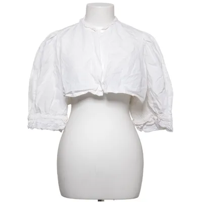 Dirndl blouse (White) Cotton