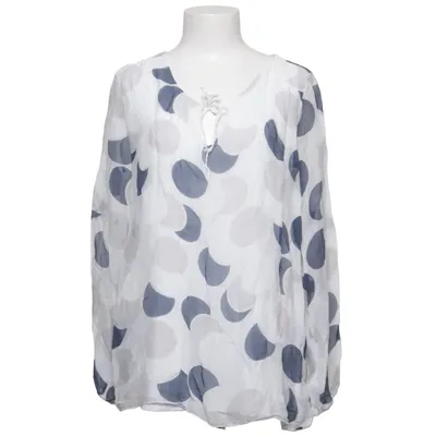 Blouse (Blanc, Bleu) de Renée