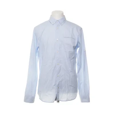 Overhemd (Blauw, Wit) van Jack & Jones Katoen