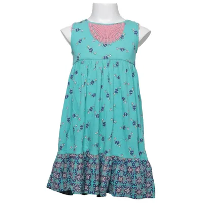 Robe (Turquoise, Bleu, Multicolore) de LC Waikiki Girls Coton