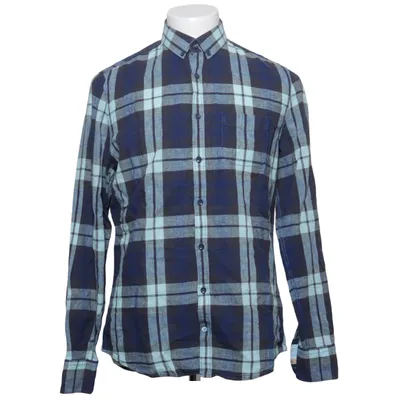Shirt (Blauw, Wit, Grijs) van Colours & Sons Katoen, Linnen