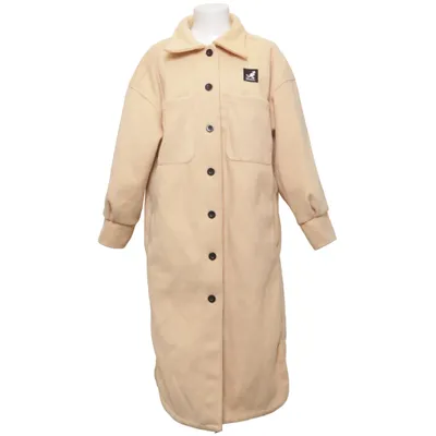 Frakke (Beige) fra Kangol Økologisk bomuld, Genanvendt polyester