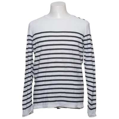Långärmad t-shirt (Vit, Svart) från Autark Bomull