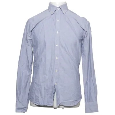 Buttondown-skjorta (Blå) från John Henric Bomull