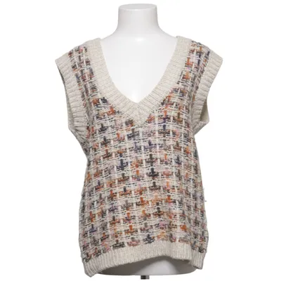 Slipover (Beige, Flerfarvet) fra Nümph Akryl, Bomuld, Metallfiber, Uld