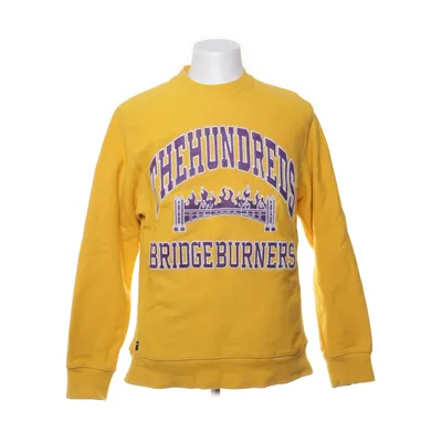 Collegetröja (Gul, Lila, Vit) från The Hundreds Bomull, Polyester