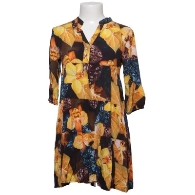 Robe (Jaune, Bleu, Multicolore) de Dine'n' Dance Viscose
