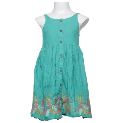 Dress (Green, Multicolored) from Shrinking Violet Cotton, Polyester