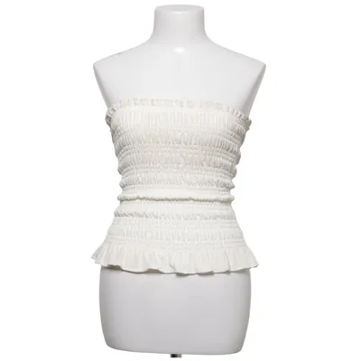 Tubtopp (Vit) från Bik Bok Elastan, Återvunnen polyester