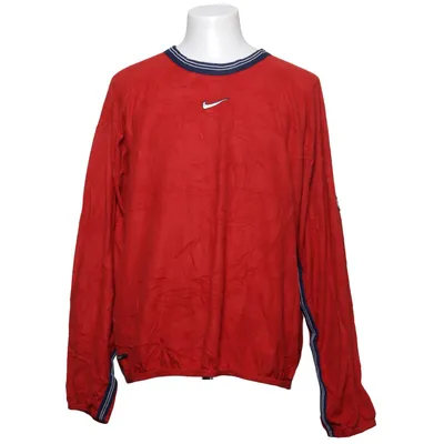 Sweatshirt (Rød, Blå, Hvid) fra Nike Polyester