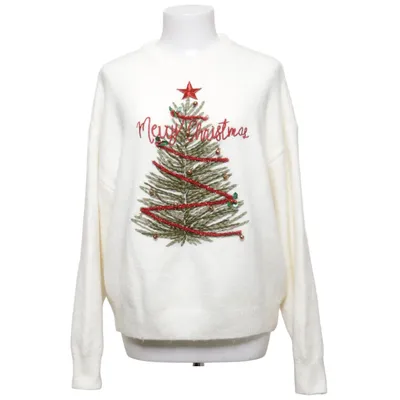 Julesweater (Hvid) fra Pull & Bear Akryl, Polyester, Uld