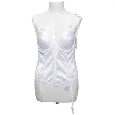 Corset (White) from Carnival Elastane, Polyamide, Polyester, Viscose