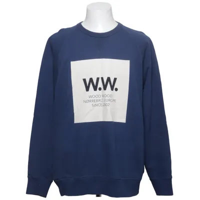 Collegetröja (Blå) från Wood Wood Bomull