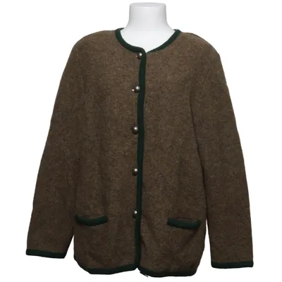 Cardigan (Brun, Grøn) fra Mirabell Salzburg Uld