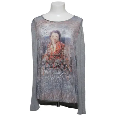 T-shirt à manches longues (Gris, Multicolore) de G.W. Viscose