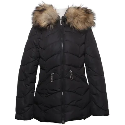 Winter jacket (Black) from Garoff Polyester