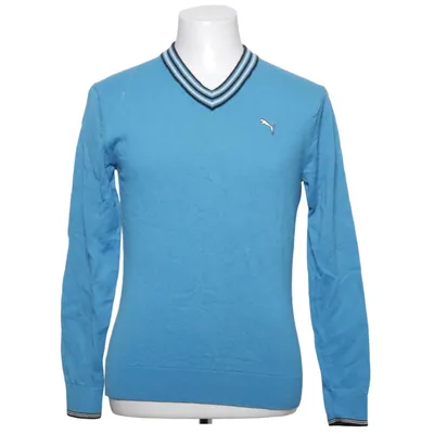 Pullover (Blå) från Puma Bomull, Ull