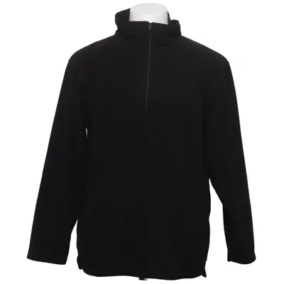 Fleece sweater (Black) from Davos Polyester
