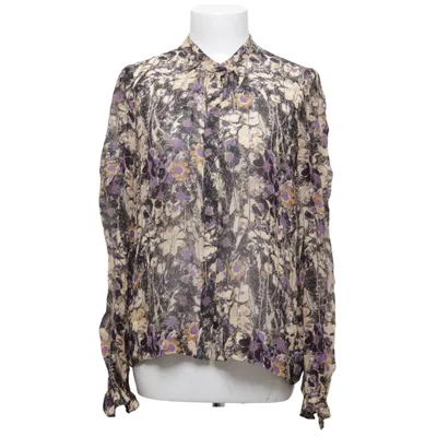 Blouse (Beige, Purple, Black) from Second Female Viscose