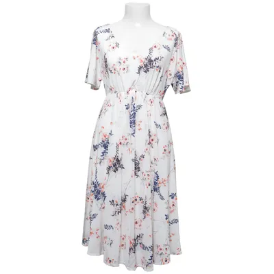 Zwangerschapsjurk (Wit, Blauw, Oranje) van Tiffany Rose Elastaan, Polyester, Viscose