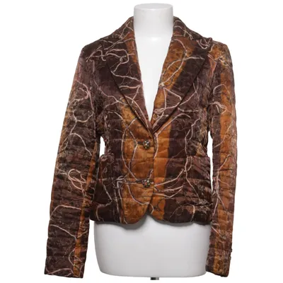 Blazer (Brun, Gul) fra Tuzzi Acetat, Akryl, Bomuld, Polyester, Uld