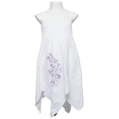 Kleid (Weiß, Lila) von Kids by Lindex Baumwolle