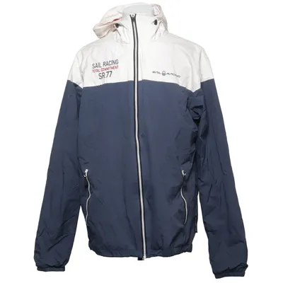 Regnjakke (Blå, Hvid, Rød) fra Sail Racing Polyamid, Polyester