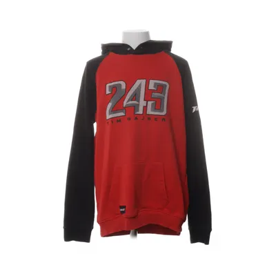 Huvtröja (Röd, Svart) från TiGr Bomull, Polyester