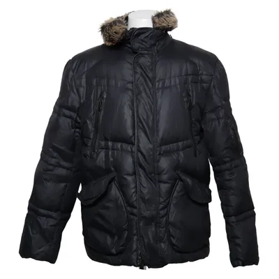 Dunjakke (Sort) fra Zara Man Dun, Fjer