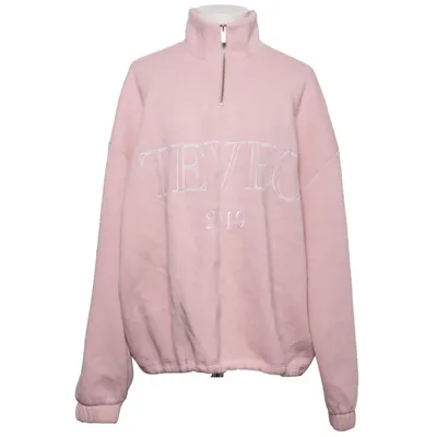 Sweatshirt (Pink) from Teveo Cotton, Polyester