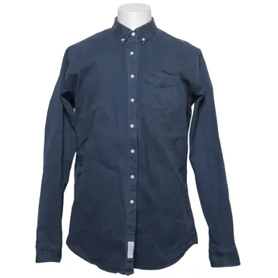 Buttondown-skjorta (Blå) från Schnayderman's Bomull