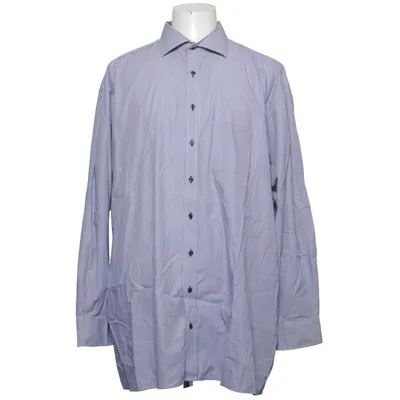 Shirt (Blue, White) from Eterna Cotton