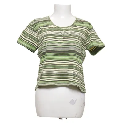 T-shirt (Vert, Blanc, Multicolore) de Outfit Coton, Élasthane